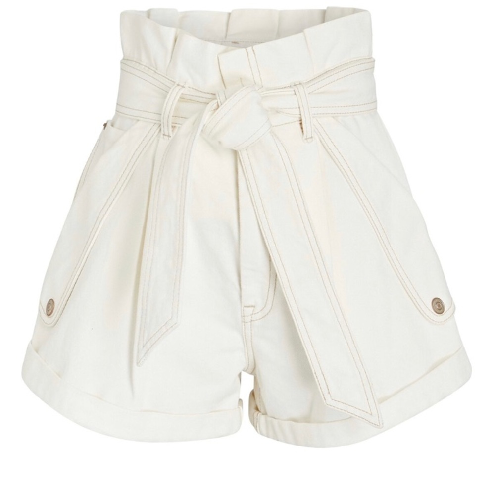 Zimmerman Paper Bag Denim Shorts